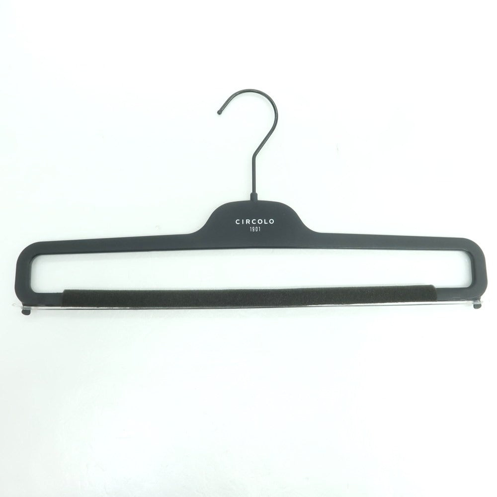 【新品】チルコロ1901 CIRCOLO 1901 ジャージーコットン カジュアルスラックスパンツ グレーxホワイト【 52 】【 状態ランクN 】【 メンズ 】