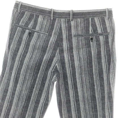 【新品】チルコロ1901 CIRCOLO 1901 ジャージーコットン カジュアルスラックスパンツ グレーxホワイト【 52 】【 状態ランクN 】【 メンズ 】