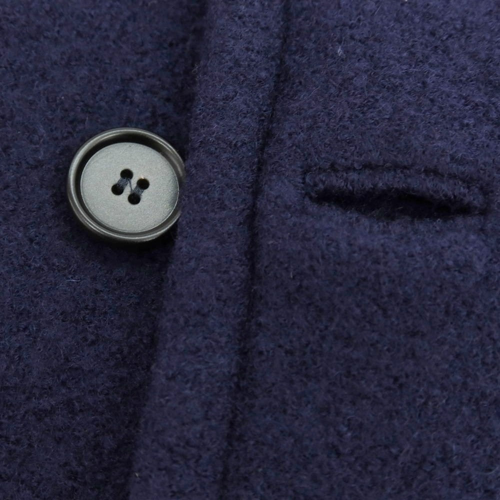 【新品】マルニ MARNI ウール ピーコート ネイビー【 44 】【 状態ランクN 】【 メンズ 】