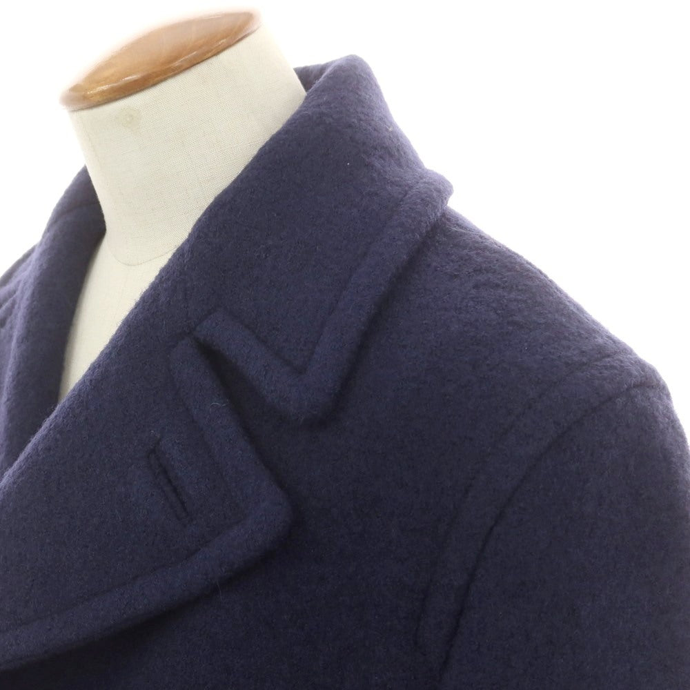 【新品】マルニ MARNI ウール ピーコート ネイビー【 46 】【 状態ランクN 】【 メンズ 】[CPD]