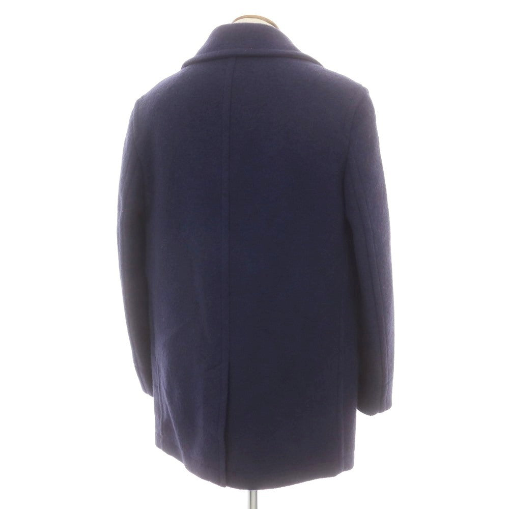 【新品】マルニ MARNI ウール ピーコート ネイビー【 46 】【 状態ランクN 】【 メンズ 】
