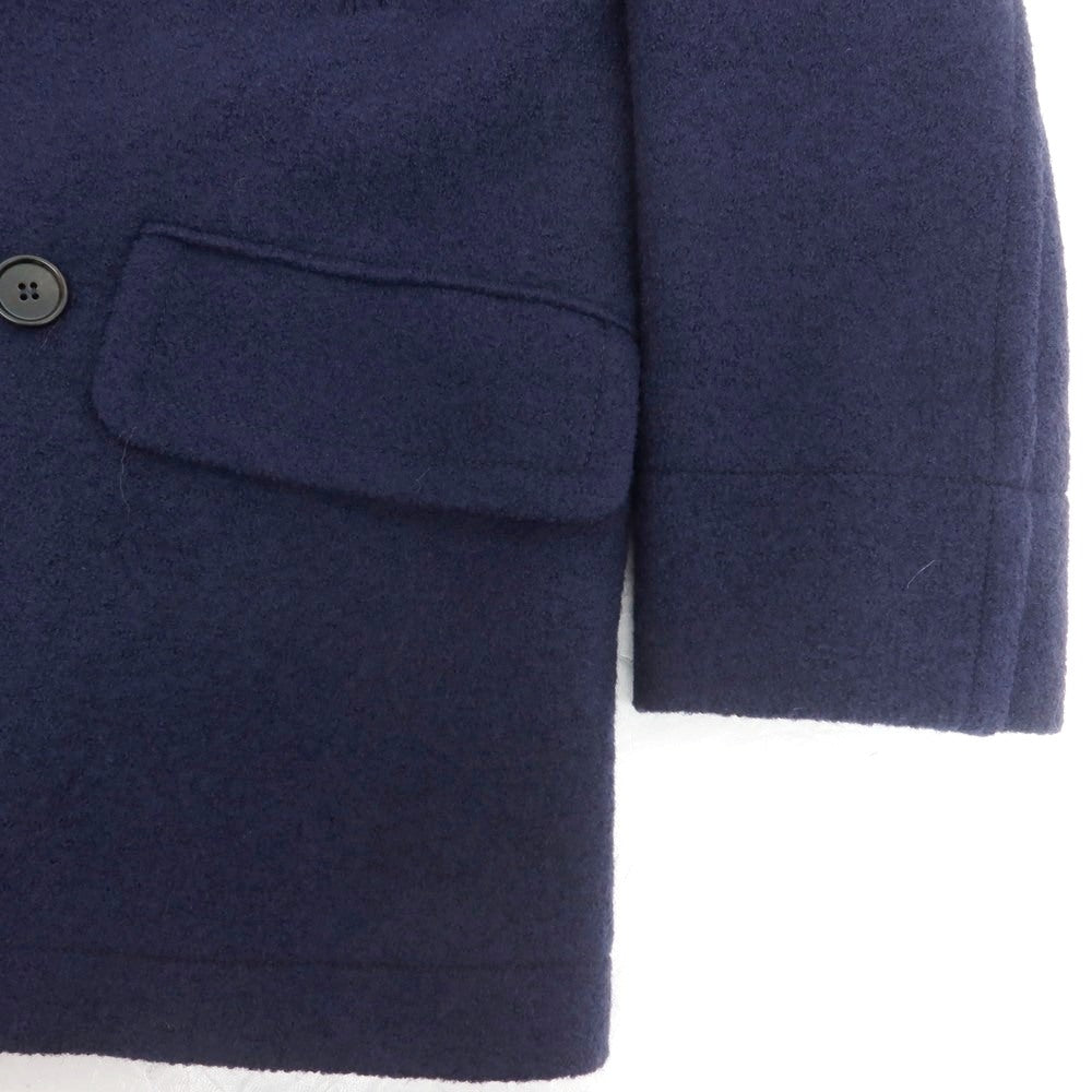 【新品】マルニ MARNI ウール ピーコート ネイビー【 46 】【 状態ランクN 】【 メンズ 】[CPD]