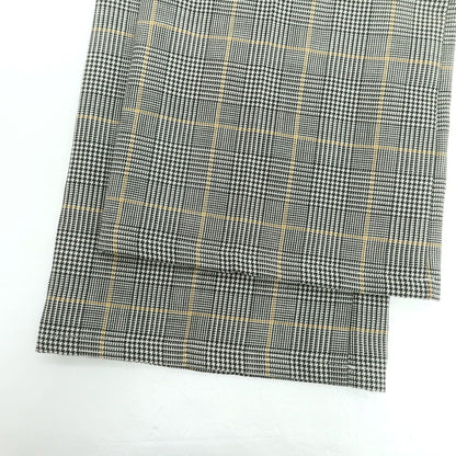【新品】マルニ MARNI ウールモヘヤ チェック カジュアルスラックスパンツ グレー系xホワイト【 48 】【 状態ランクN 】【 メンズ 】