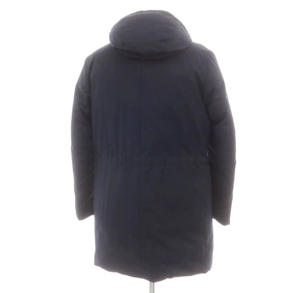 【新品】スローウェア SLOWEAR TEKNOSARTORIAL ポリエステルレーヨン ダウンコート ネイビー【 46 】【 状態ランクN 】【 メンズ 】