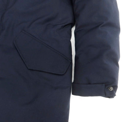 【新品】スローウェア SLOWEAR TEKNOSARTORIAL ポリエステルレーヨン ダウンコート ネイビー【 48 】【 状態ランクN 】【 メンズ 】