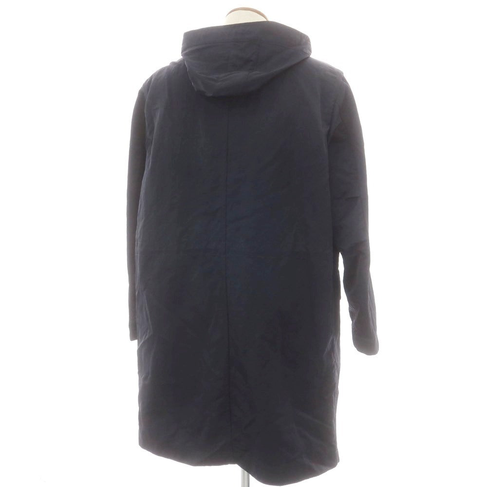 【新品】スローウェア SLOWEAR TEKNOSARTORIAL ナイロン フーデッドコート ネイビー【サイズ48】【 状態ランクN 】【 メンズ 】 [EPD]