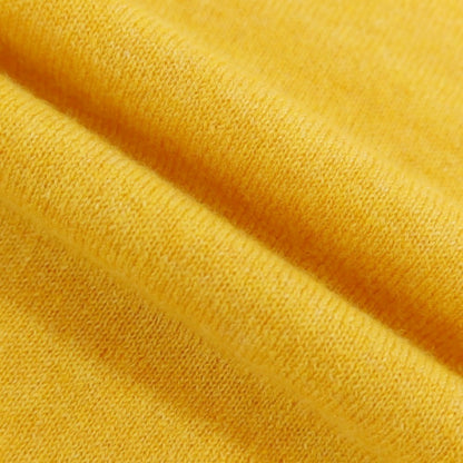 【新品】ブルネロクチネリ Brunello Cucinelli カシミヤ Vネックニット オレンジイエロー【 46 】【 状態ランクN 】【 メンズ 】