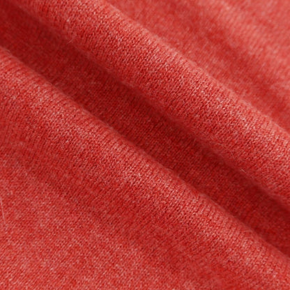 【新品】ブルネロクチネリ Brunello Cucinelli カシミヤ Vネックニット レッド【 46 】【 状態ランクN 】【 メンズ 】