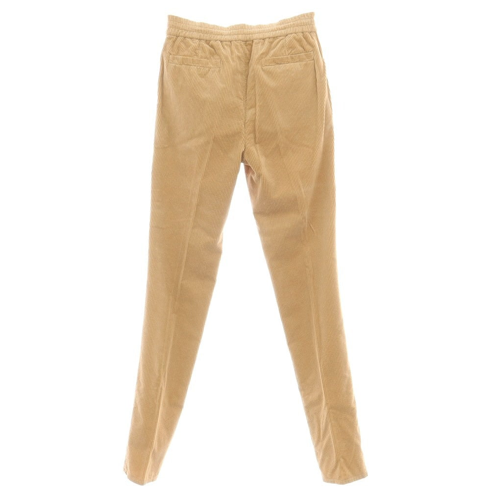 【新品】ブルネロクチネリ Brunello Cucinelli コーデュロイ イージースラックスパンツ ベージュ【サイズ44】【 状態ランクN 】【 メンズ 】 [DPD]