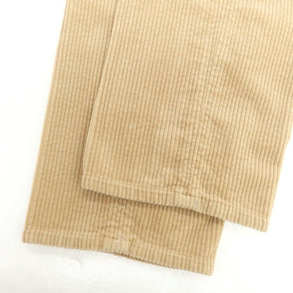 【新品】ブルネロクチネリ Brunello Cucinelli コーデュロイ イージースラックスパンツ ベージュ【サイズ44】【 状態ランクN 】【 メンズ 】 [DPD]