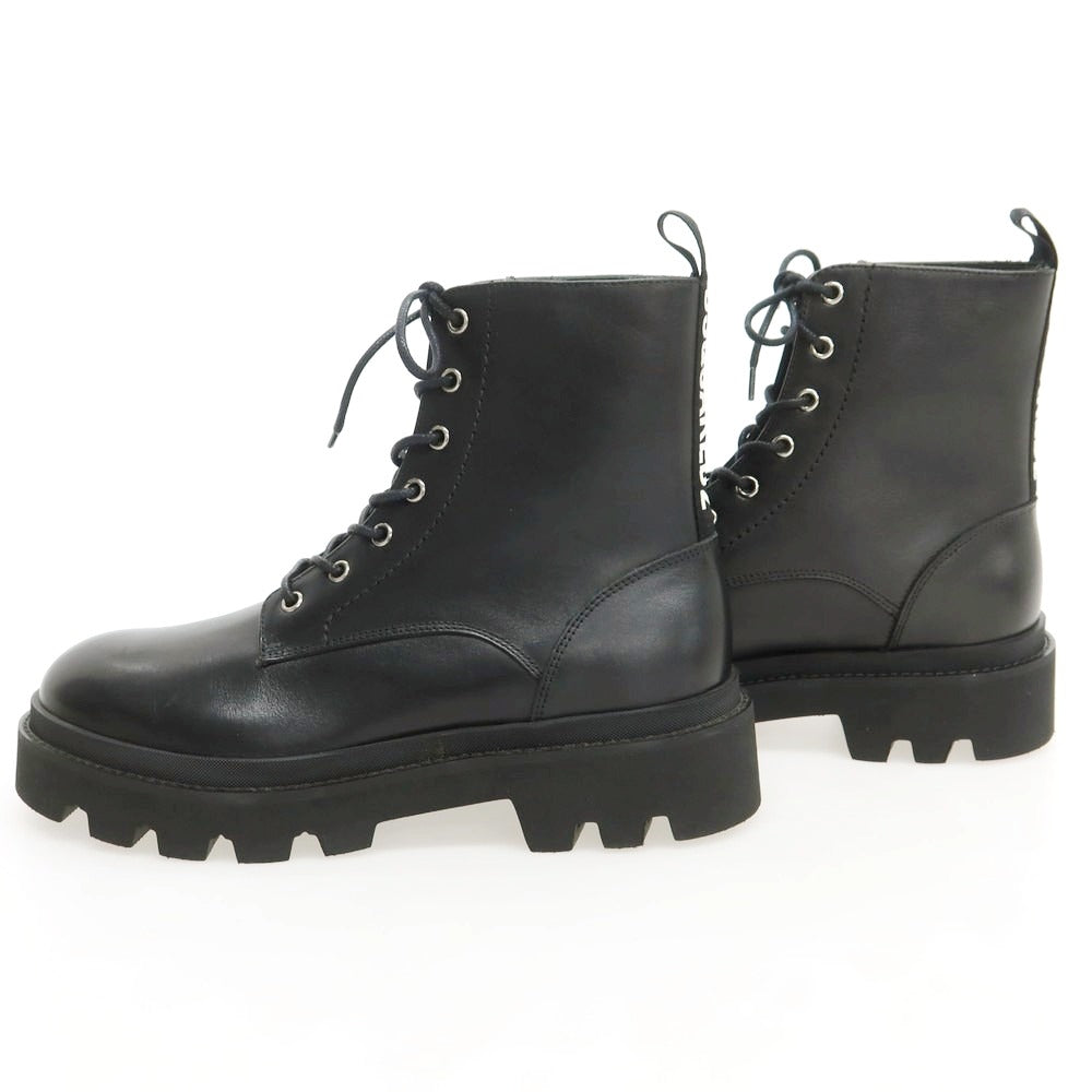 【新品】ディースクエアード DSQUARED2 レザー レースアップブーツ ブラック【 41 】【 状態ランクN 】【 メンズ 】