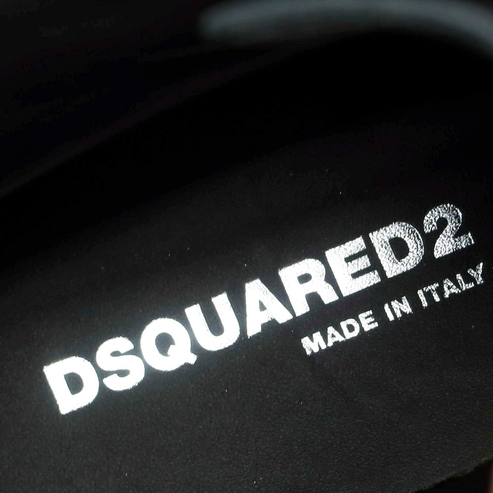 【新品】ディースクエアード DSQUARED2 レザー レースアップブーツ ブラック【 41 】【 状態ランクN 】【 メンズ 】