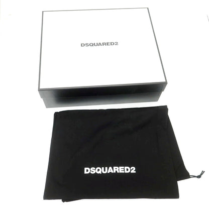【新品】ディースクエアード DSQUARED2 レザー レースアップブーツ ブラック【 42 】【 状態ランクN 】【 メンズ 】