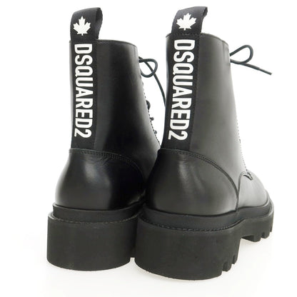 【新品】ディースクエアード DSQUARED2 レザー レースアップブーツ ブラック【 42 】【 状態ランクN 】【 メンズ 】