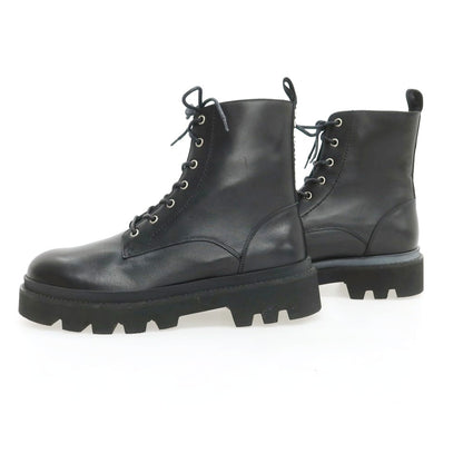 【新品】ディースクエアード DSQUARED2 レザー レースアップブーツ ブラック【 42 】【 状態ランクN 】【 メンズ 】