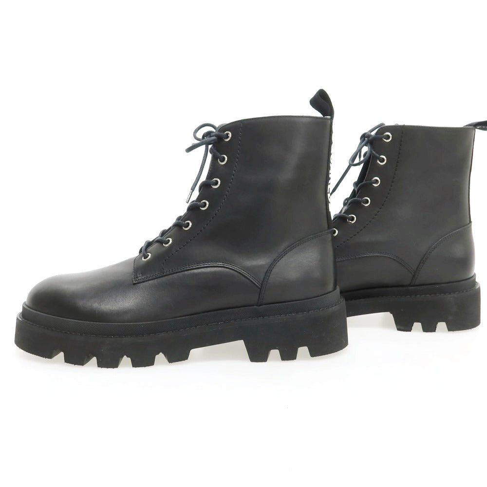 【新品】ディースクエアード DSQUARED2 レザー レースアップブーツ ブラック【 43 】【 状態ランクN 】【 メンズ 】
