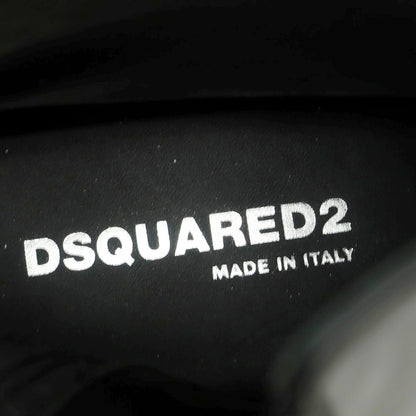 【新品】ディースクエアード DSQUARED2 レザー リングブーツ ブラック【 43 】【 状態ランクN 】【 メンズ 】