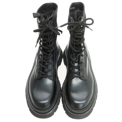 【新品】ディースクエアード DSQUARED2 レザー コンバットブーツ ブラック【 43 】【 状態ランクN 】【 メンズ 】