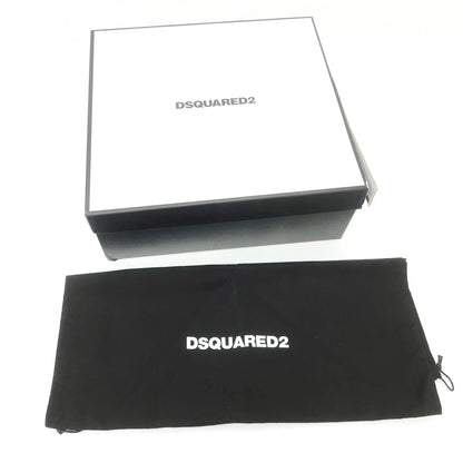 【新品】ディースクエアード DSQUARED2 レザー コンバットブーツ ブラック【 43 】【 状態ランクN 】【 メンズ 】