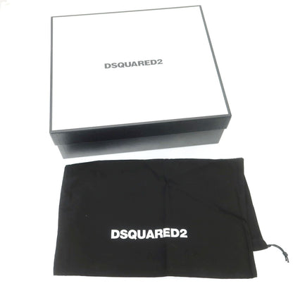 【新品】ディースクエアード DSQUARED2 レザー サイドジップブーツ メタリックブラウン【 40 】【 状態ランクN 】【 メンズ 】