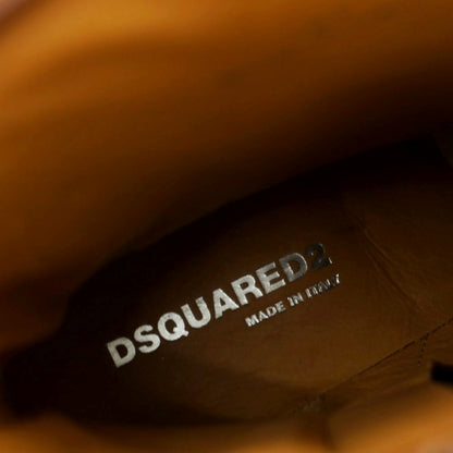 【新品】ディースクエアード DSQUARED2 レザー ウエスタンブーツ ブラウン【 41 】【 状態ランクN 】【 メンズ 】