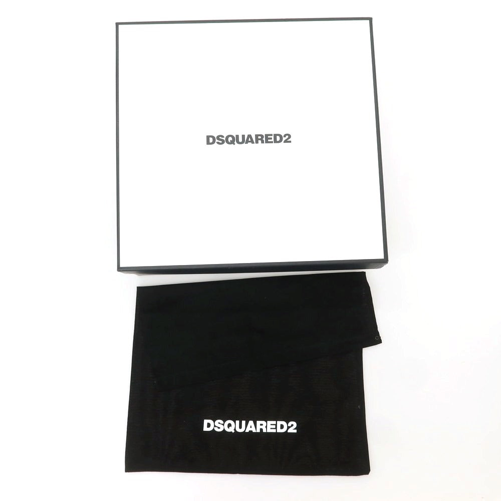 【新品】ディースクエアード DSQUARED2 レザー ウエスタンブーツ ブラウン【 43 】【 状態ランクN 】【 メンズ 】 [BPD]