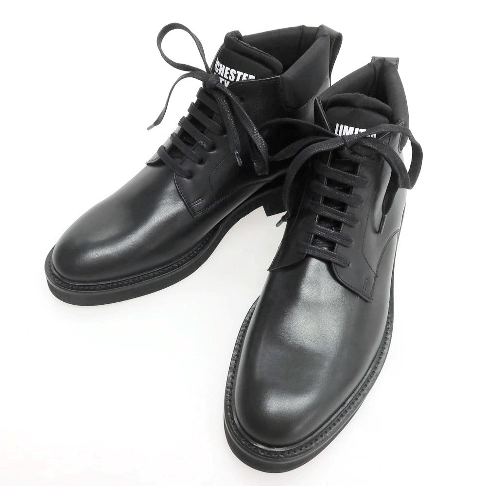 【新品】ディースクエアード DSQUARED2 アンクル ワークブーツ ブラック【 41 】【 状態ランクN 】【 メンズ 】