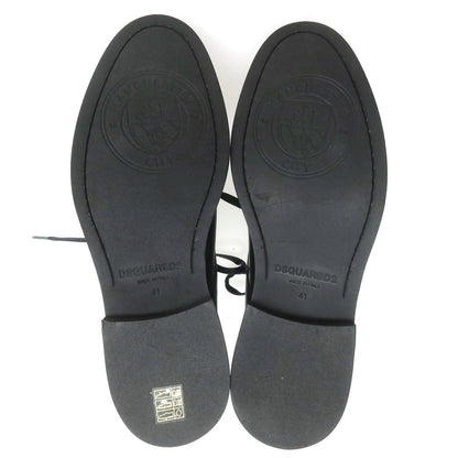 【新品】ディースクエアード DSQUARED2 アンクル ワークブーツ ブラック【 41 】【 状態ランクN 】【 メンズ 】