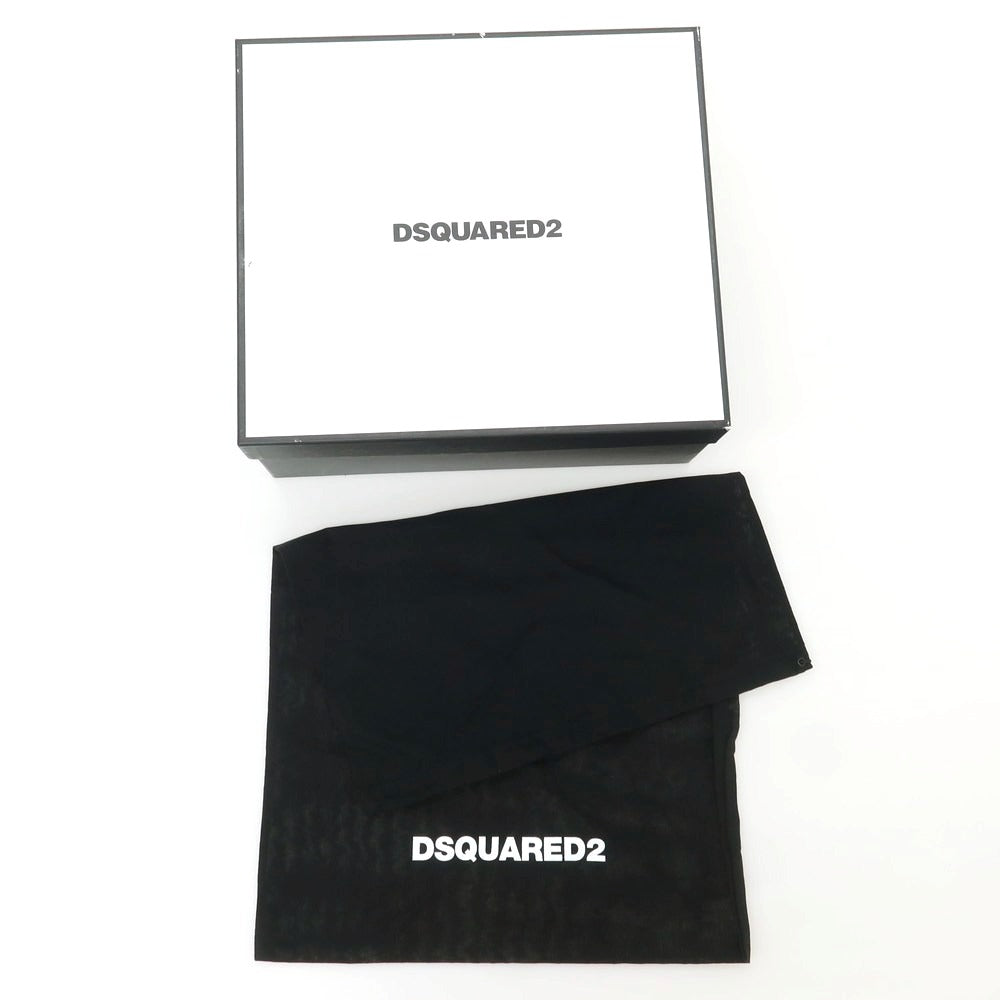 【新品】ディースクエアード DSQUARED2 アンクル ワークブーツ ブラック【 42 】【 状態ランクN 】【 メンズ 】