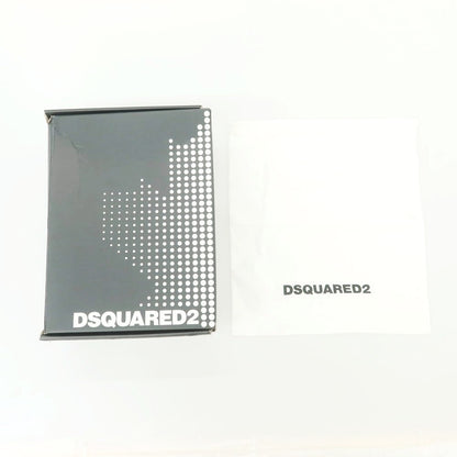 【新品】ディースクエアード DSQUARED2 Slash レザー スニーカー ブラック【 40 】【 状態ランクN 】【 メンズ 】