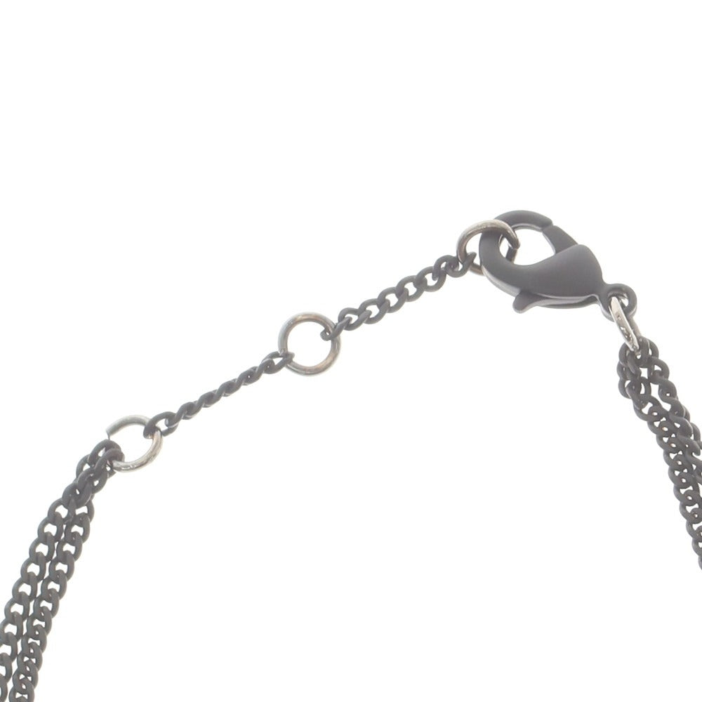 【新品】ディースクエアード DSQUARED2 2連 クロス ブレスレット ブラック【サイズS】【 状態ランクN 】【 メンズ 】 [CPD]