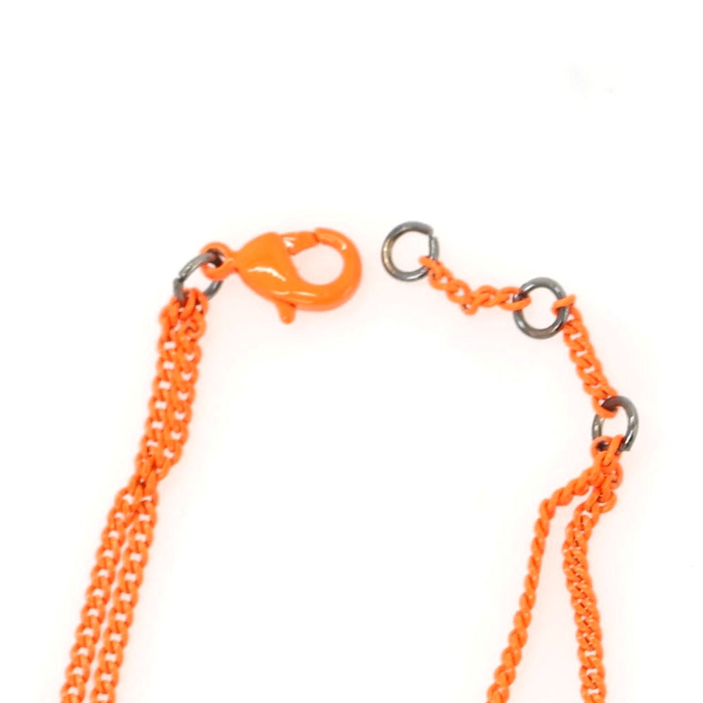 【新品】ディースクエアード DSQUARED2 2連 クロス ブレスレット オレンジ【 S 】【 状態ランクN 】【 メンズ 】