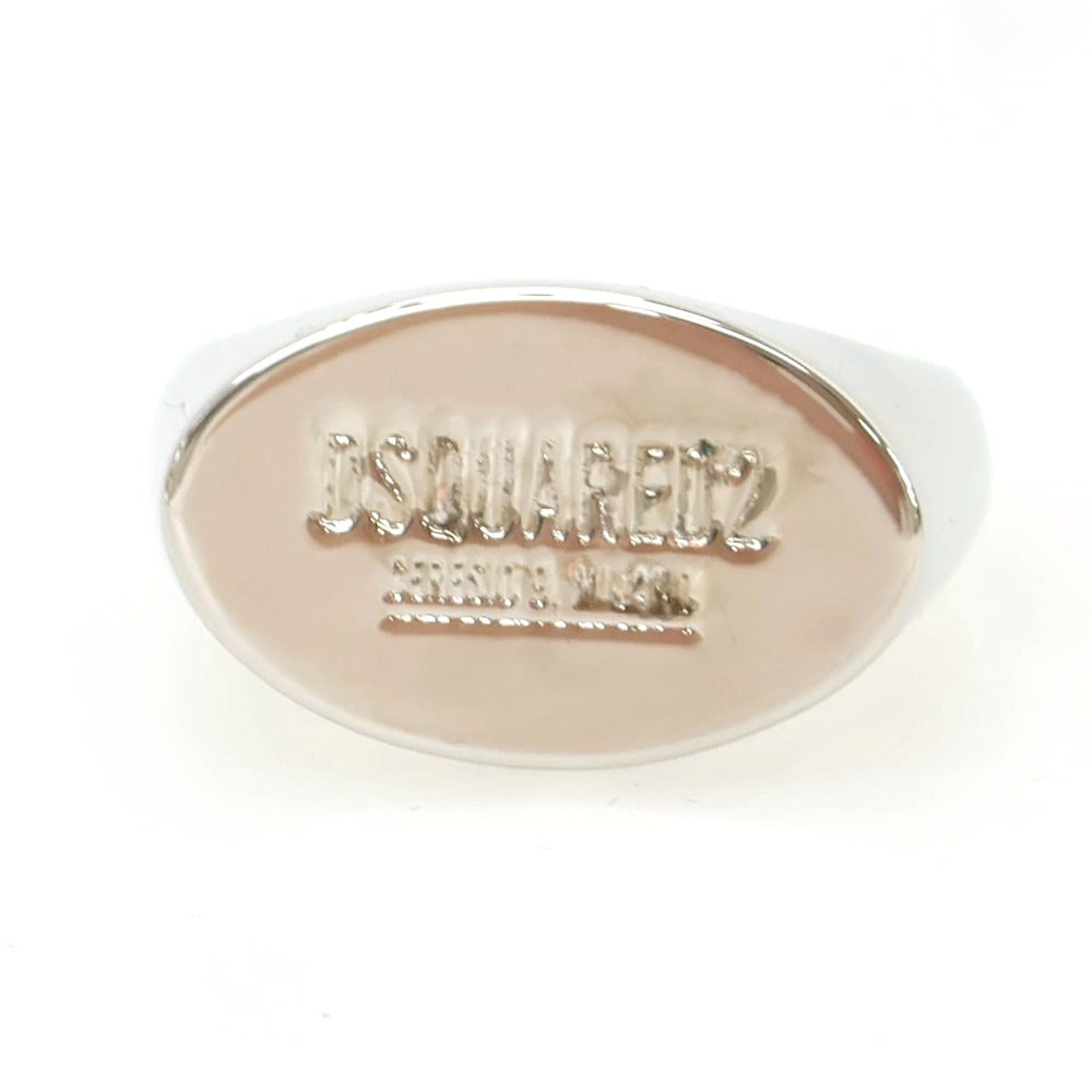 【新品】ディースクエアード DSQUARED2 リング・指輪 シルバー【 M 】【 状態ランクN 】【 メンズ 】
