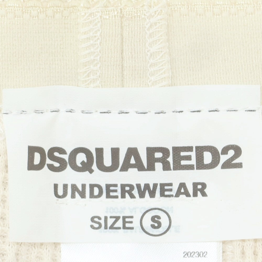 【新品アウトレット】ディースクエアード DSQUARED2 アンダーウェア サーマルレギンス ロングジョン ライトベージュ【サイズS】【 状態ランクN- 】【 メンズ 】 [CPD]