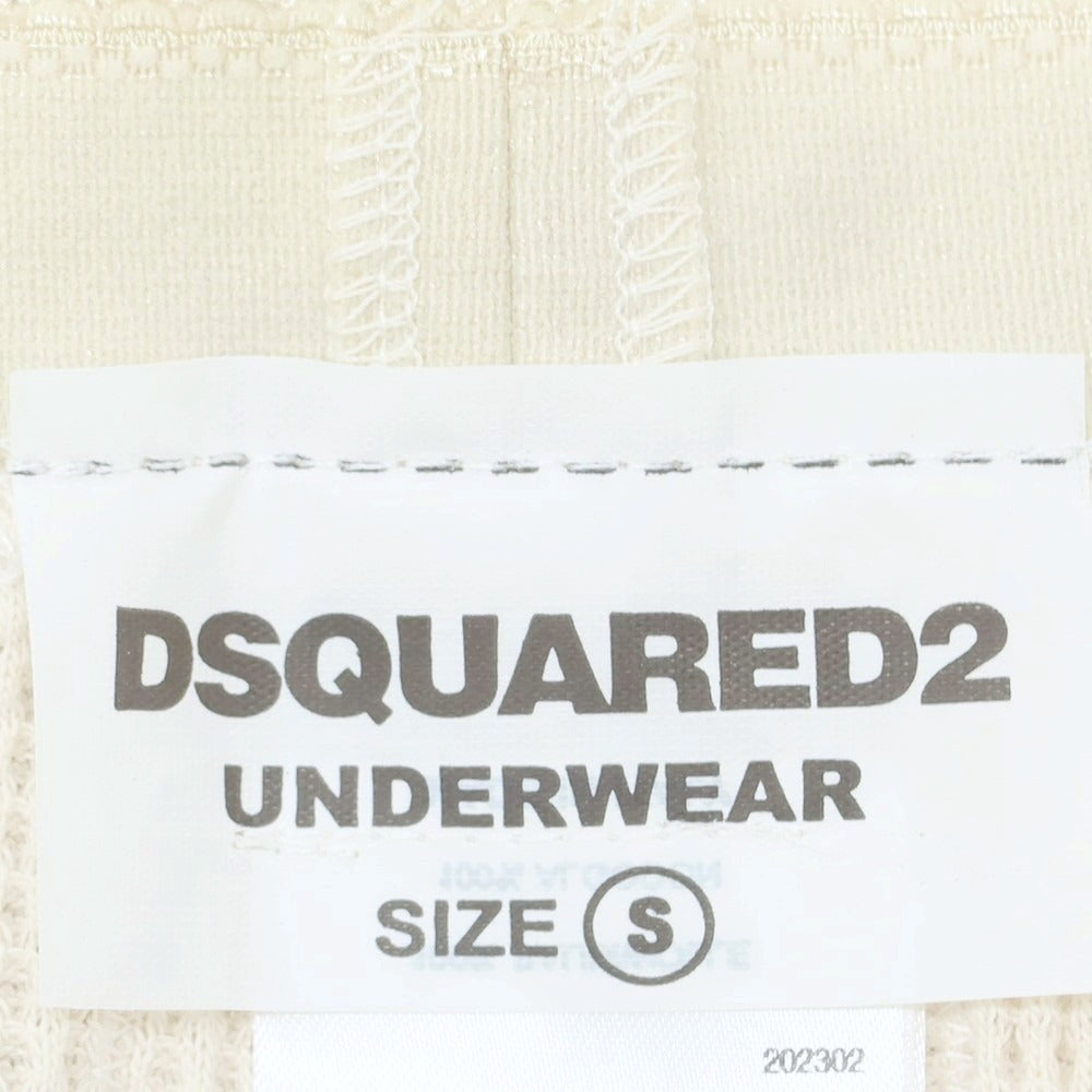【新品アウトレット】ディースクエアード DSQUARED2 アンダーウェア サーマルレギンス ロングジョン ライトベージュ【サイズS】【 状態ランクN- 】【 メンズ 】 [CPD]