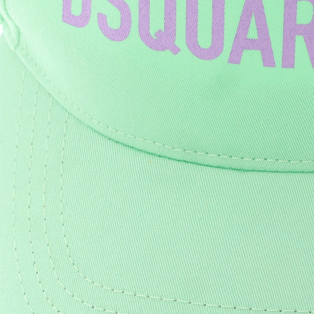 【新品アウトレット】ディースクエアード DSQUARED2 コットン ベースボールキャップ ミントグリーン【 UNI 】【 状態ランクN- 】【 メンズ 】