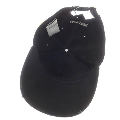 【新品】ディースクエアード DSQUARED2 コットン ベースボールキャップ ブラック【 UNI 】【 状態ランクN 】【 メンズ 】