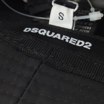 【新品】ディースクエアード DSQUARED2 ナイロン バケットハット ブラック【 S 】【 状態ランクN 】【 メンズ 】