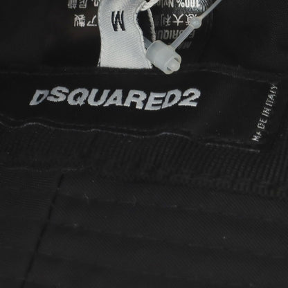 【新品】ディースクエアード DSQUARED2 ナイロン バケットハット ブラック【 M 】【 状態ランクN 】【 メンズ 】