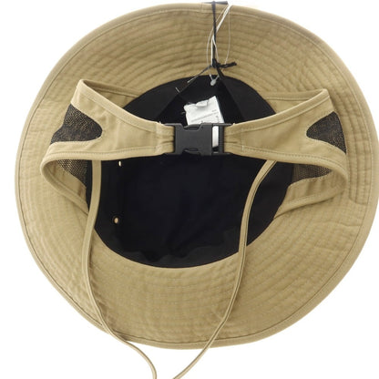 【新品】ディースクエアード DSQUARED2 コットンポリウレタンポリエステル サファリハット カーキベージュ【 L 】【 状態ランクN 】【 メンズ 】