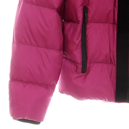 【新品アウトレット】ディースクエアード DSQUARED2 ポリエステル ダウンジャケット ピンクパープルxブラック【 48 】【 状態ランクN- 】【 メンズ 】