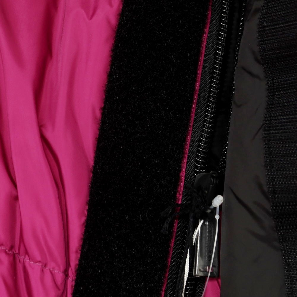 【新品アウトレット】ディースクエアード DSQUARED2 ポリエステル ダウンジャケット ピンクパープルxブラック【 48 】【 状態ランクN- 】【 メンズ 】