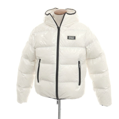 【新品アウトレット】ディースクエアード DSQUARED2 ナイロン ダウンジャケット ホワイト【 48 】【 状態ランクN- 】【 メンズ 】