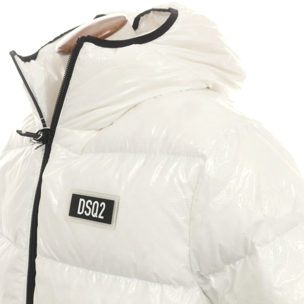 【新品アウトレット】ディースクエアード DSQUARED2 ナイロン ダウンジャケット ホワイト【 48 】【 状態ランクN- 】【 メンズ 】