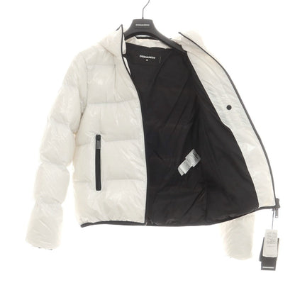 【新品アウトレット】ディースクエアード DSQUARED2 ナイロン ダウンジャケット ホワイト【 48 】【 状態ランクN- 】【 メンズ 】