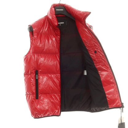 【新品アウトレット】ディースクエアード DSQUARED2 ナイロン ダウンベスト レッド【 48 】【 状態ランクN- 】【 メンズ 】