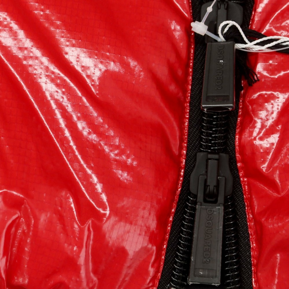 【新品アウトレット】ディースクエアード DSQUARED2 ナイロン ダウンベスト レッド【 48 】【 状態ランクN- 】【 メンズ 】