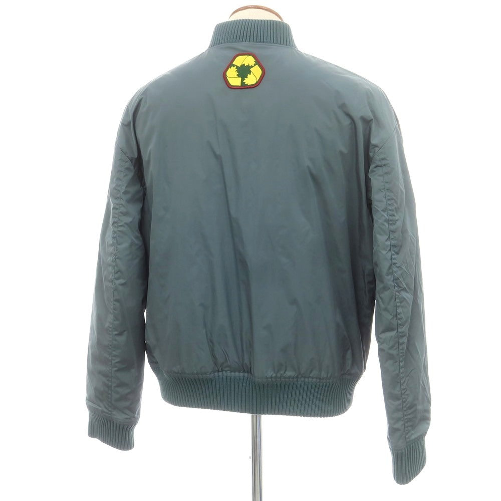 【新品アウトレット】ディースクエアード DSQUARED2 ナイロン 中綿ブルゾン ダスティーブルー系【 48 】【 状態ランクN- 】【 メンズ 】