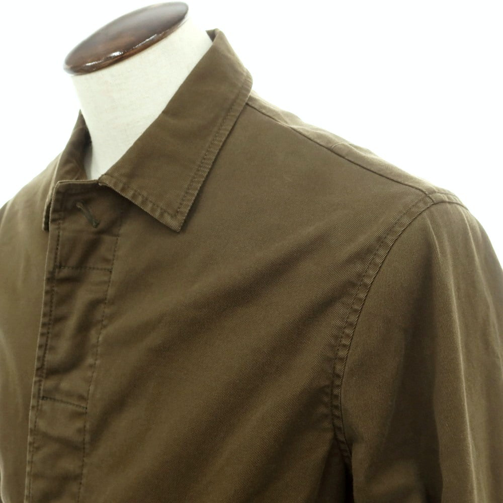 【新品】ディースクエアード DSQUARED2 ストレッチ コットン ワークジャケット ダークオリーブ【サイズ50】【 状態ランクN 】【 メンズ 】 [CPD]