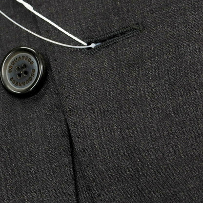 【新品】ディースクエアード DSQUARED2 ストレッチ ウール 1B スーツ ダークグレー【 44 】【 状態ランクN 】【 メンズ 】